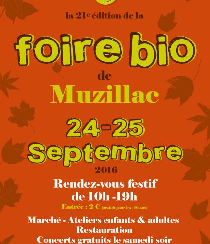 Foire Bio 2016 Foire Bio 2016