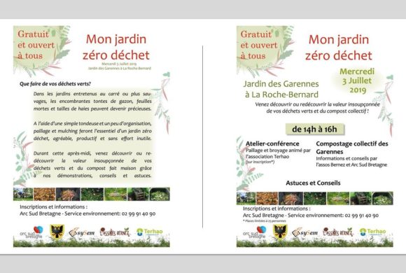 A NOTER SUR VOS AGENDAS…. »Mon jardin Zéro déchet »