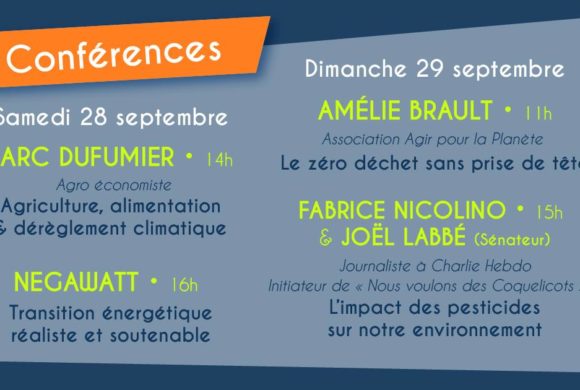 Listes de toutes les conférences de la Bio en Fête Listes de toutes les conférences de la Bio en Fête